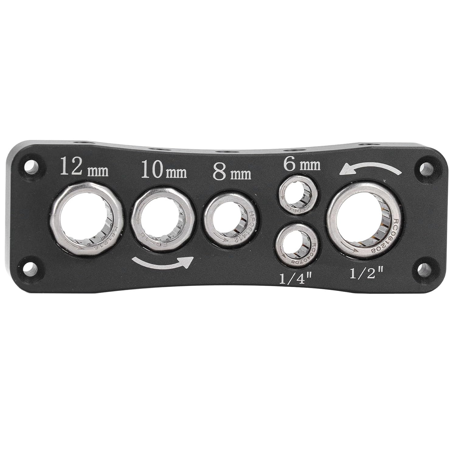 High Carbon Steel Router Bit Holder, Multifunctional Lightweight Router Bit Tray, Efficient Tool Changes, Portable Router Bit Organizer image number 1