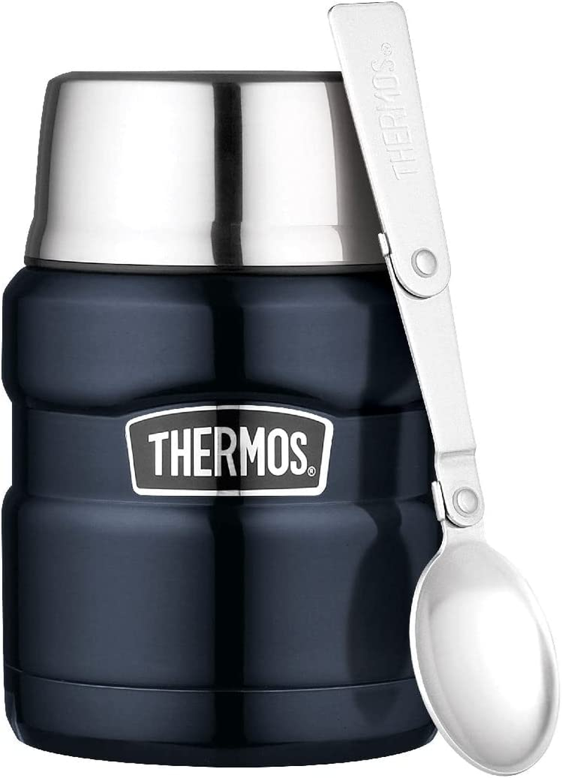 Thermos Stainless King Vacuum Insulated Food Jar, 470Ml, Midnight Blue, SK3000MBAUS image number 1