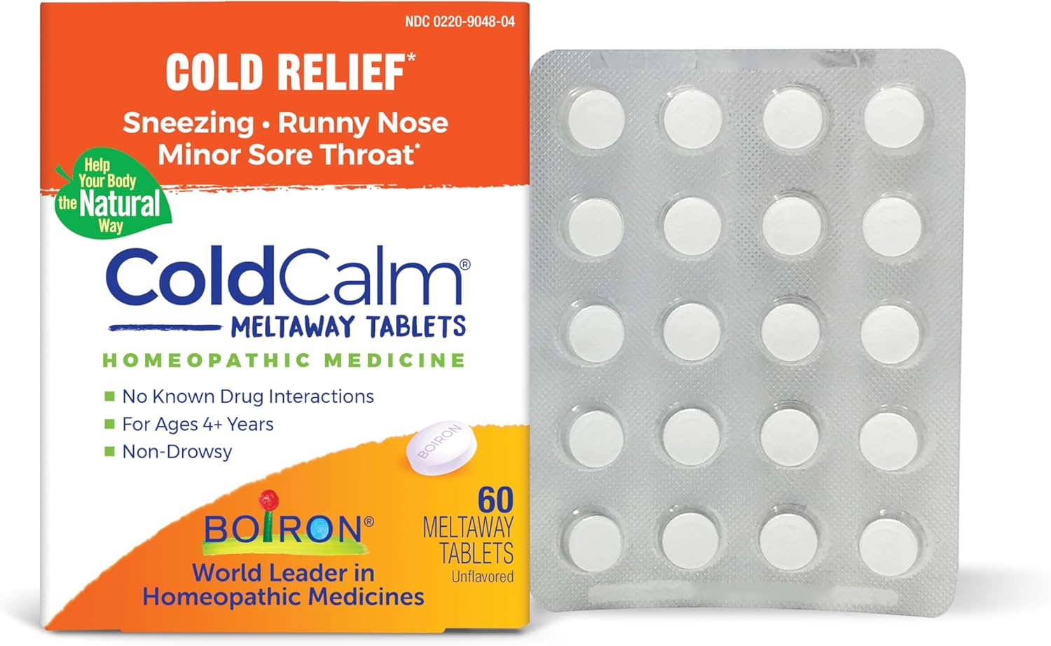 Boiron Coldcalm, 60 Tablets, Homeopathic Medicine for Cold Relief image number 6