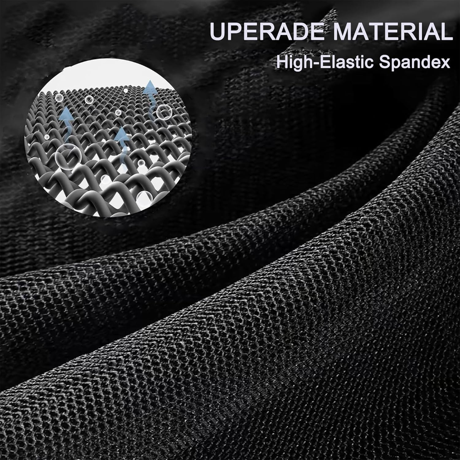 Car Side Window Sun Screens, Stretchy Mesh Sunshade & Mosquito Net Protector, Universal Fit for Most Cars, Suvs, and Trucks (Front&Rear Windows)