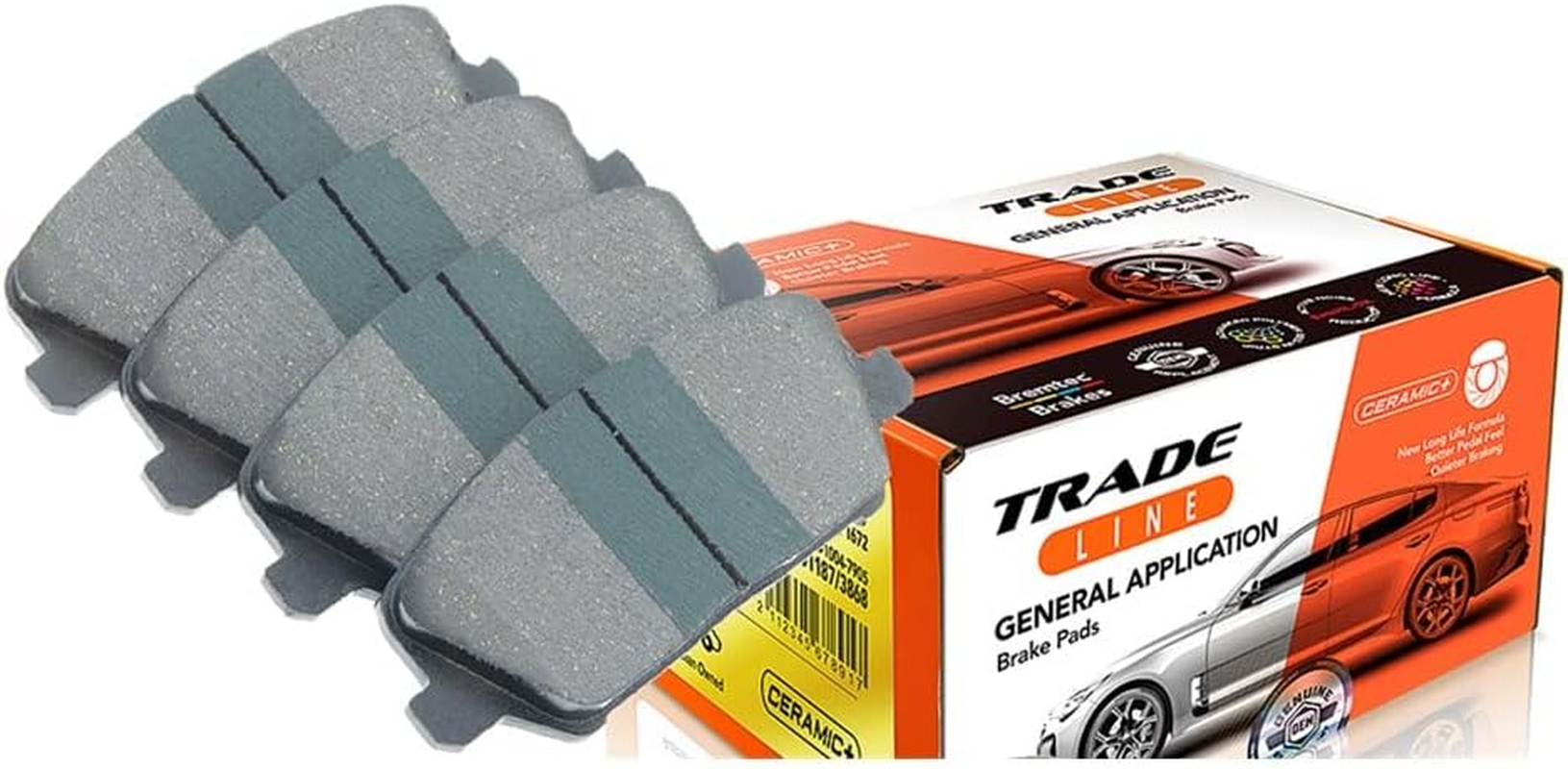 BT137TS Trade-Line Ceramic+ Brake Pads