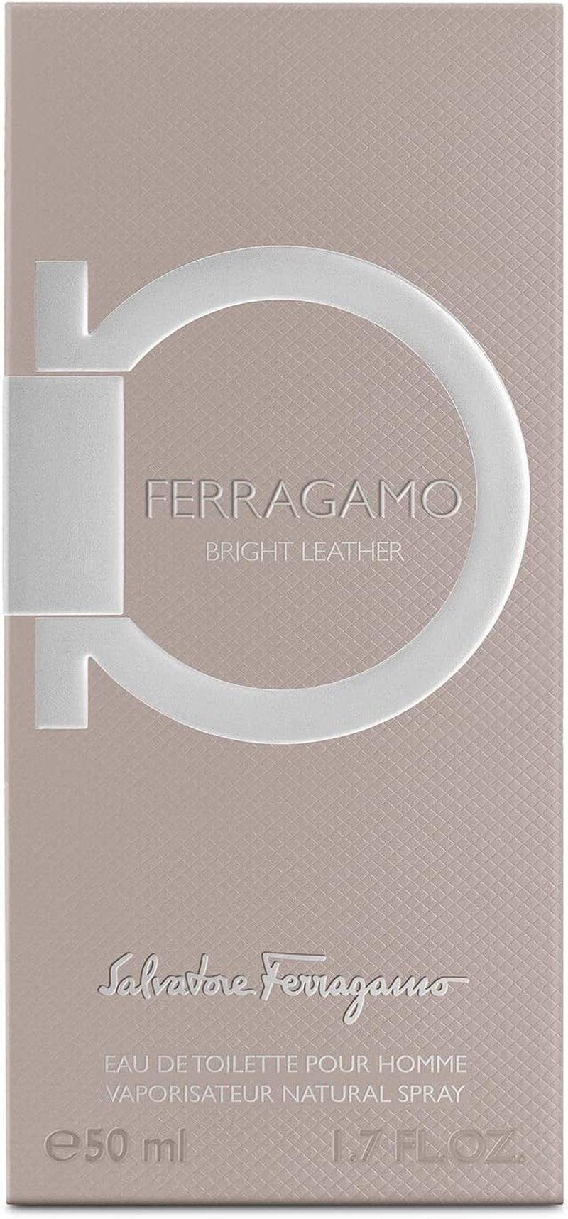 Salvatore Ferragamo Bright Leather Eau De Toilette Spray for Men 50 Ml image number 6