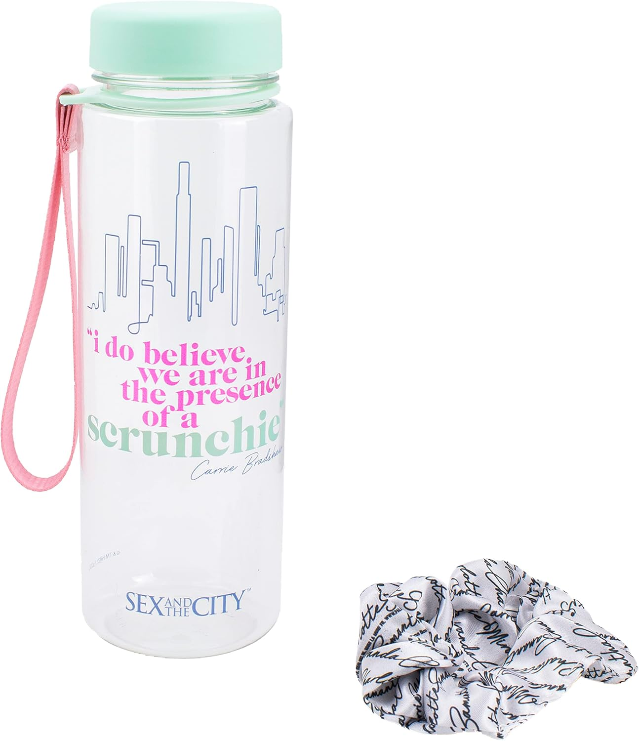 Paladone SATC Scrunchie Water Bottle, Regular, Multicolor image number 1