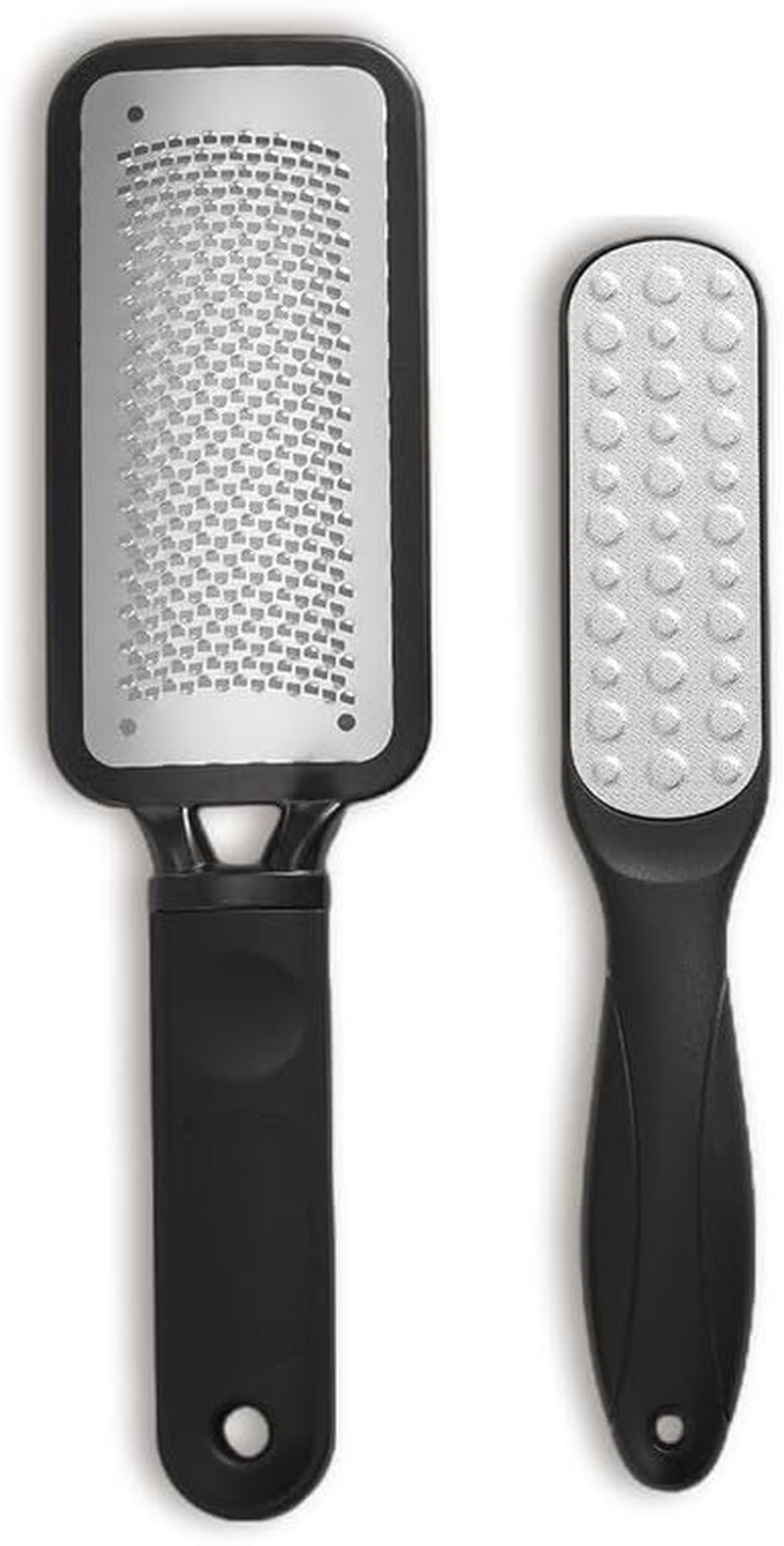 Foot Files Callus Remover, 2 Pcs Stainless Steel Foot Rasp and Dual Sided Foot File Professional Pedicure Tools (Style1, One Size) image number 2