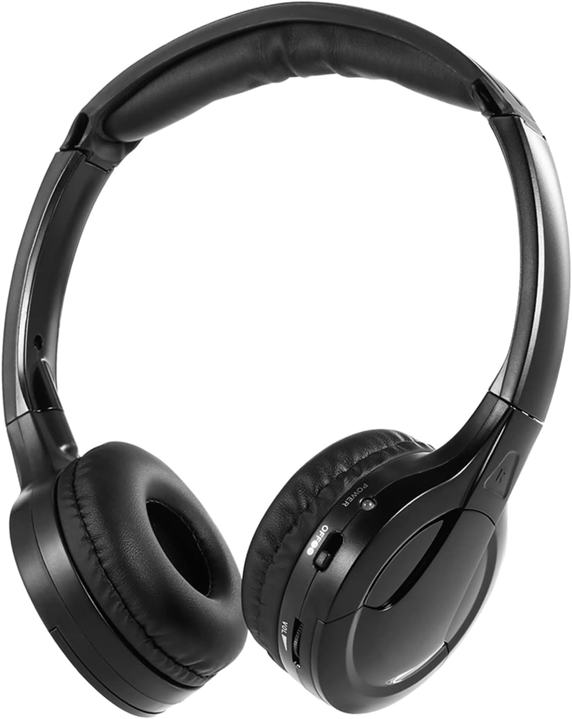 IR Infrared Wireless Car Headphones Stereo Headset Wired Earphone Dual Channel for In-Car DVD Player image number 2