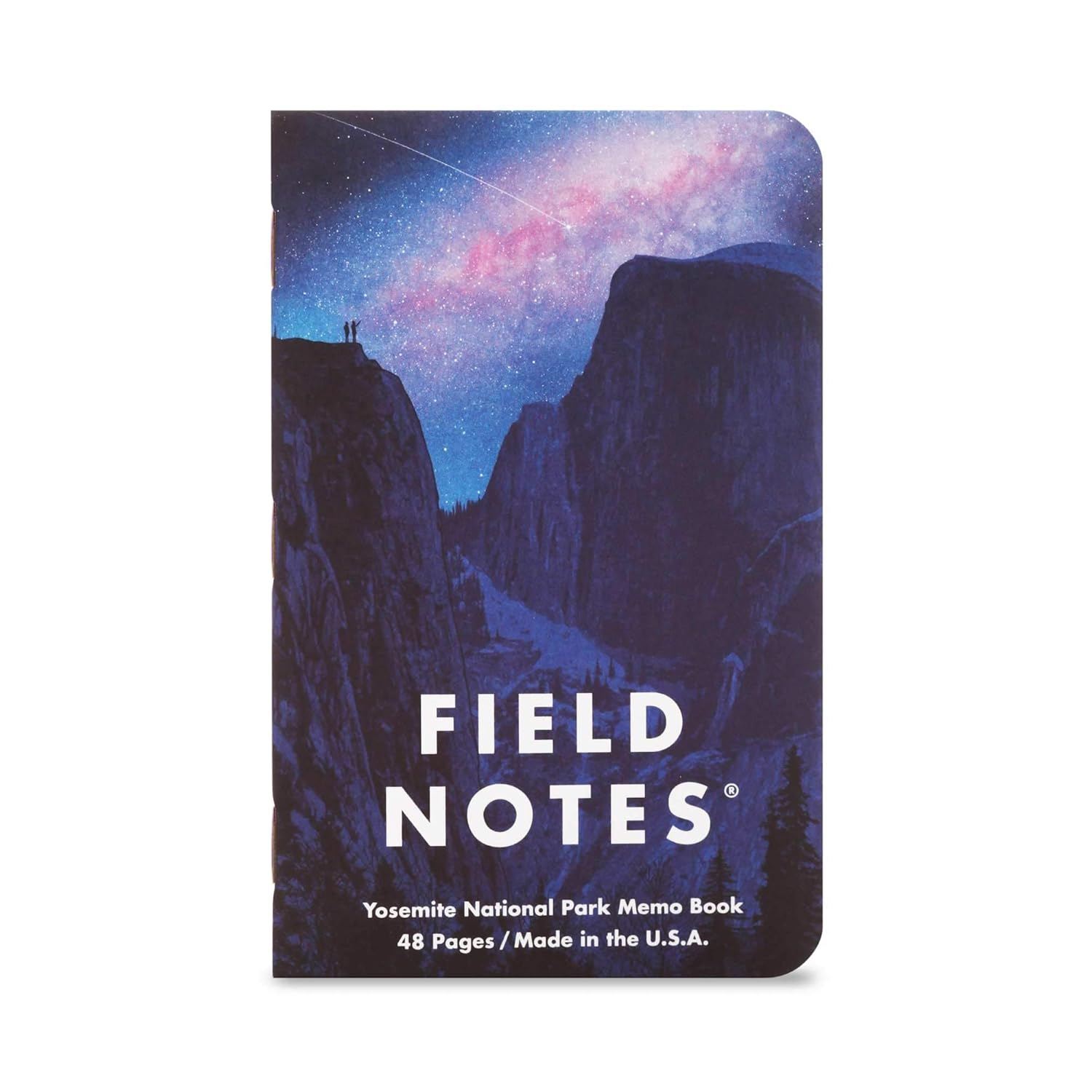 Field Notes: National Parks Series (Series a - Yosemite, Acadia, Zion) - Graph Paper Memo Book 3-Pack - 3.5 X 5.5 Inch