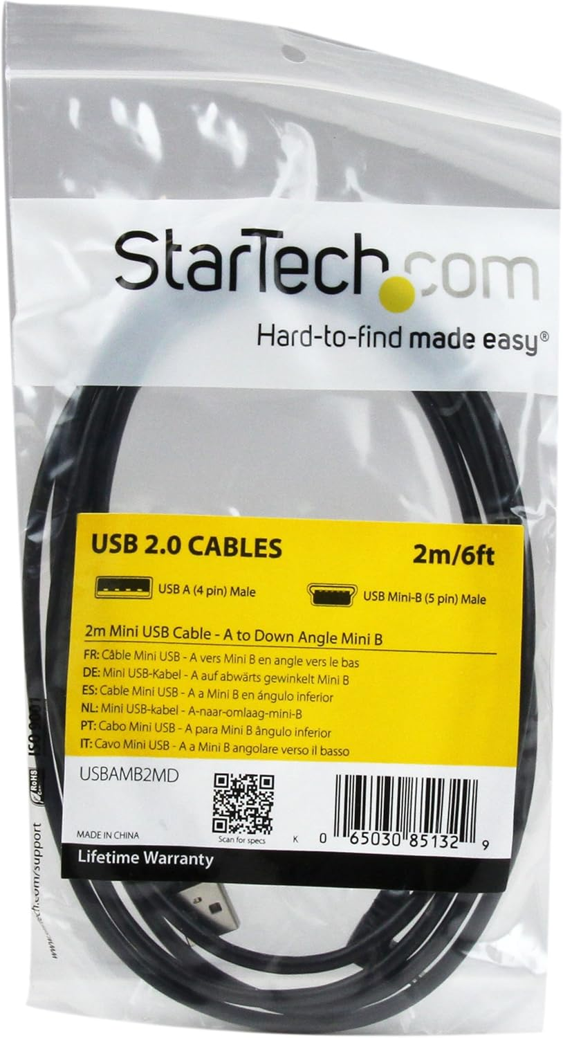 Startech.Com Cable Mini USB 2.0 - Cable USB Mini B image number 4