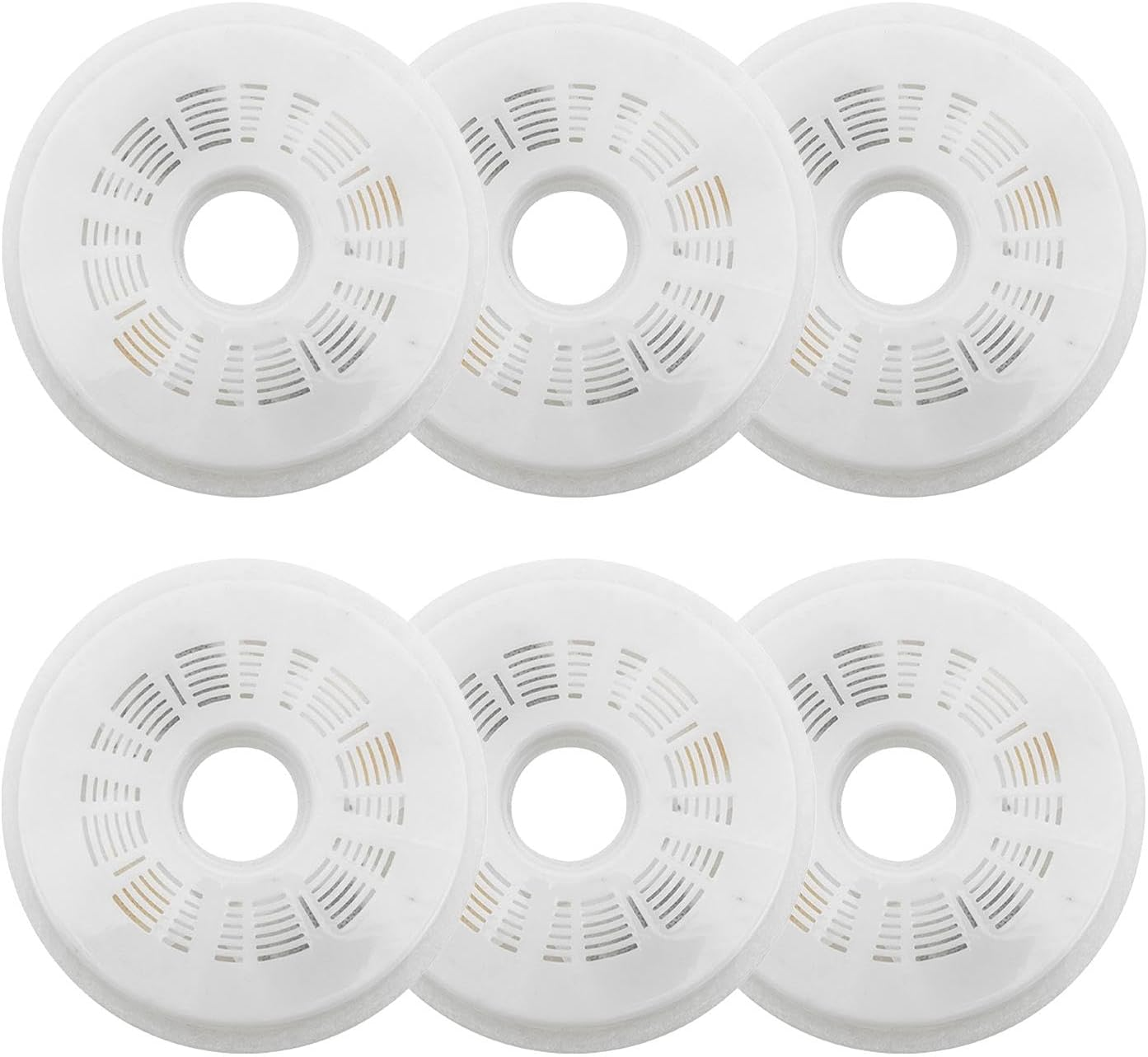 6 Pack Replacement Water Filters, Standard Pet Water Fountain Filters Compatible with Most Cat and Pet Fountain image number 2