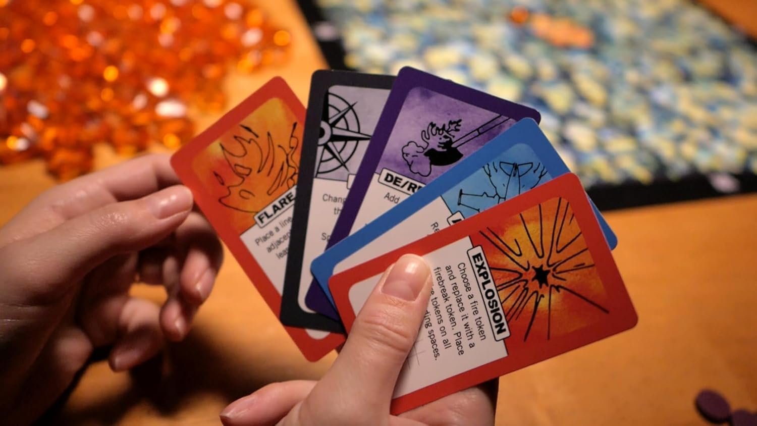 Runaway Parade Games Fire Tower Board Game Standard Edition - Fight Fire with Fire in This Fast Paced Competitive Game | Easy to Learn | 15-30 Min image number 3