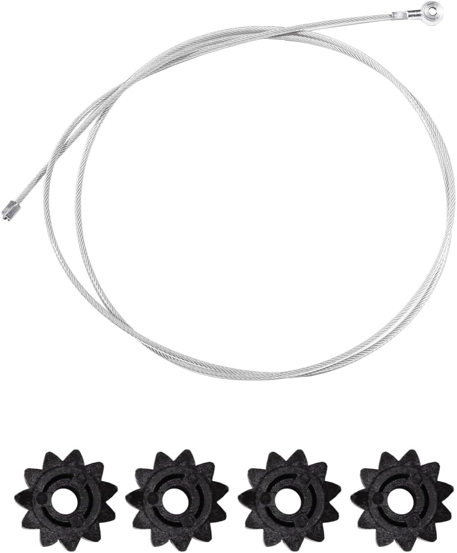 VHEUHZ Electric Sliding Door Guide Rail Repair Kit A6398200442, Left, Right, Compatible with Mercedes Vito W639 Viano V-Class W447 image number 5