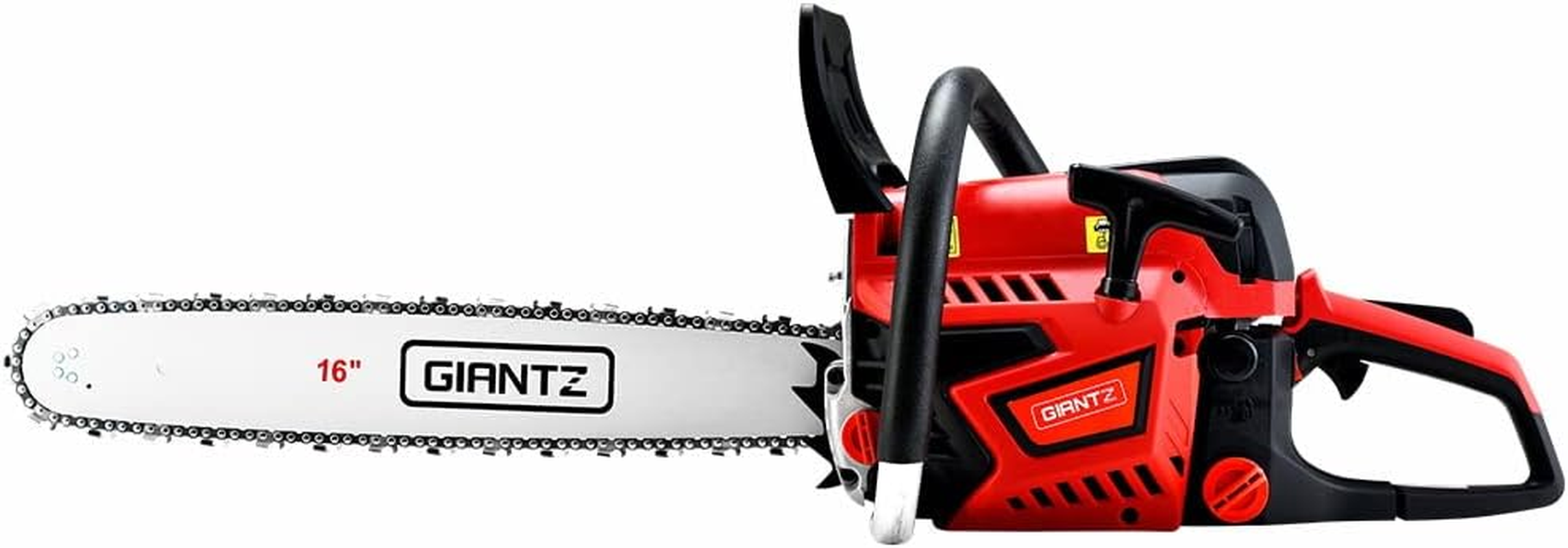 Giantz Chainsaw, 45Cc Cordless Petrol Hand Power Chainsaws Chain Saw Home Garden Farm Tree Gear, with 2 Stroke Engine 16Bar Cover Auto-Throttle Locking E-Start image number 6