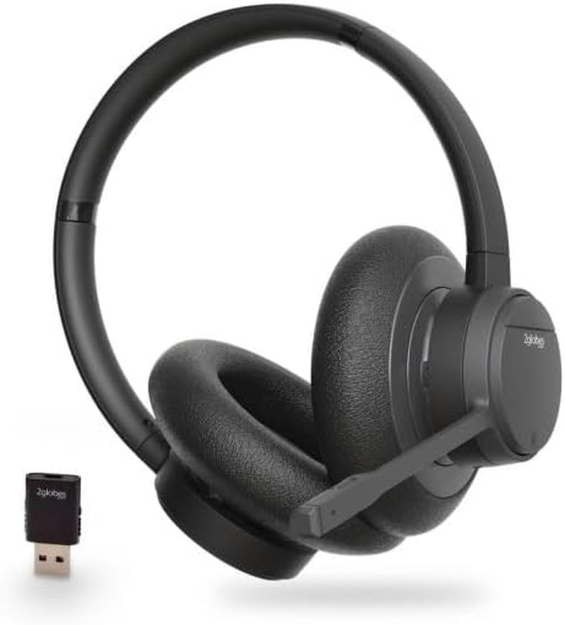 2Globes Hybrid Lite: DECT and Bluetooth Headset with Intuitive Controls and Seamless Device Integration - Black image number 3