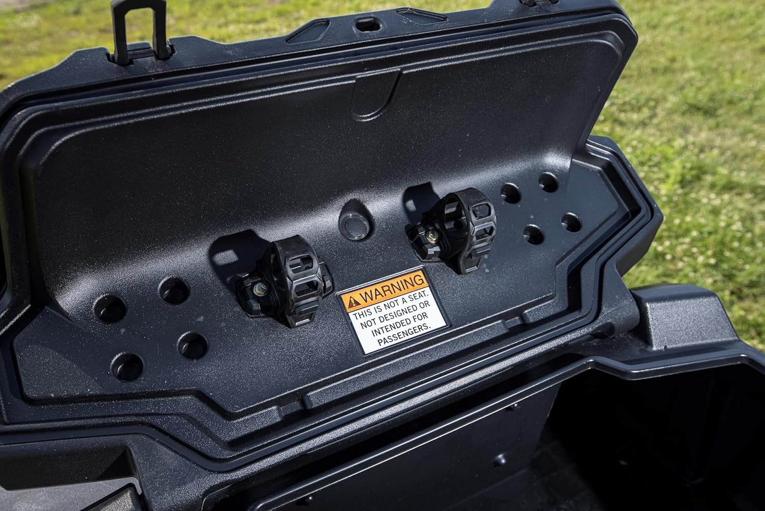 Kolpin Rhino Grip Flex Starter Pack - 2 Piece Set (1.5" & 3.0") - Black Rubber - ATV, UTV, Sxs, Trailer, Wall/Garage Compatible - Grip Holders image number 1