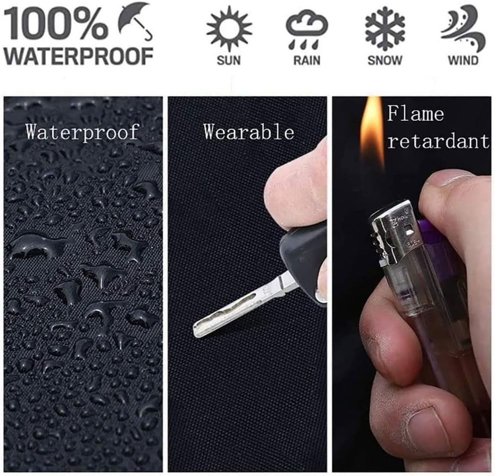 Car Cover for Toyota C-HR 2.0 Hybride GR Sport| Waterproof Auto Snow Cover Windproof Scratch Resistant Outdoor UV Protection Vehicle Cover (Color : Silver) - Blue image number 4