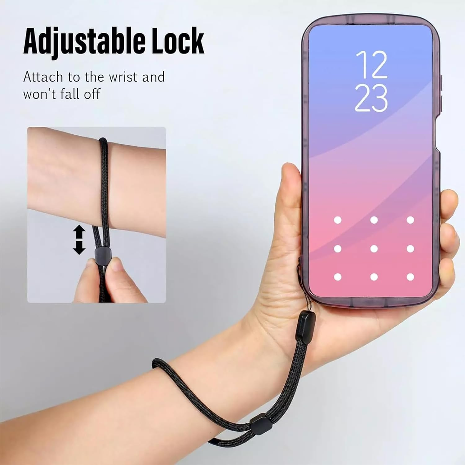 Nylon Hand Wrist Straps, 12 Pack Adjustable Colorful Hand Wrist Strap Lanyard for Wallet, Gopro, Phone, Keys, Keychain, USB Flash Drive, ID Name Tag Badge, Camera (6 Mixed Colors) image number 6