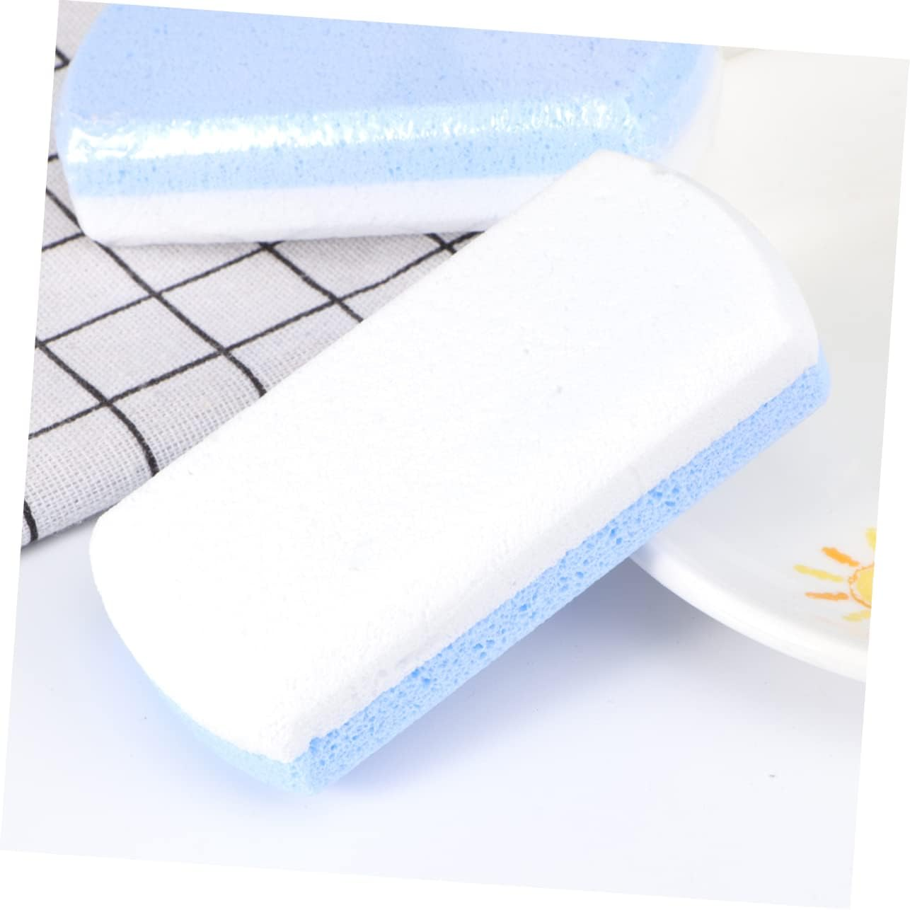 VICASKY 5Pcs Double-Color Foot Grinding Stone Coarse Pumice Exfoliators for Callus Removal Ergonomic Foot Care Tools for Smooth Skin and Pedicure image number 5