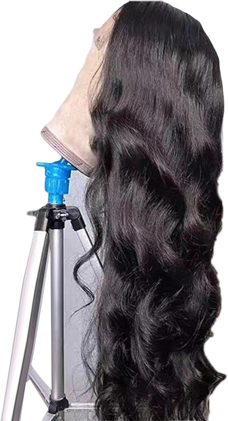 Fashion Lace Front Wig, Heat Resistant Synthetic Realistic Hairpiece Women Wavy Wig for Daily Wearing Party Halloween Decor Dating Cosplay, 24 Inches image number 2