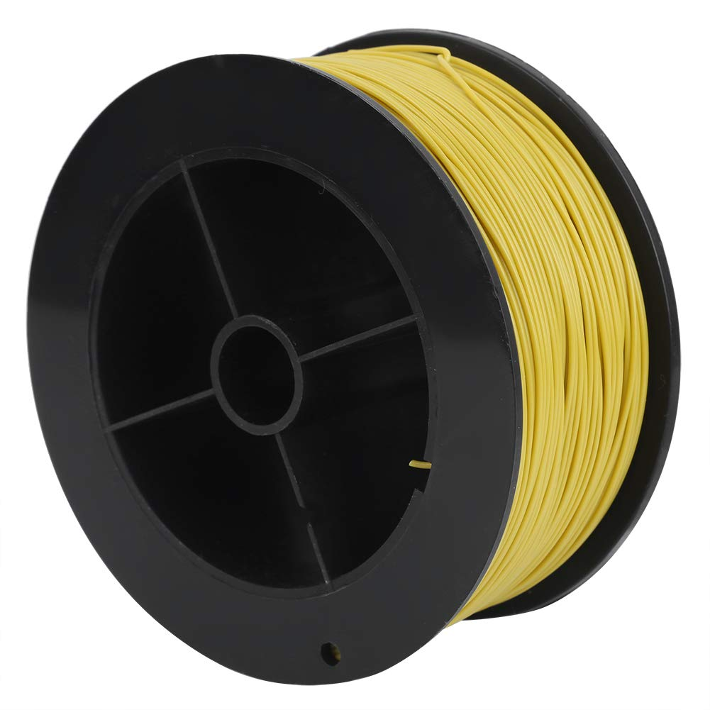 Marhynchus 26AWG Silicone Wire Cables 100M/328.1Ft UL1007 Electrical Wire Cable Stranded Yellow 26 Hook Up image number 4