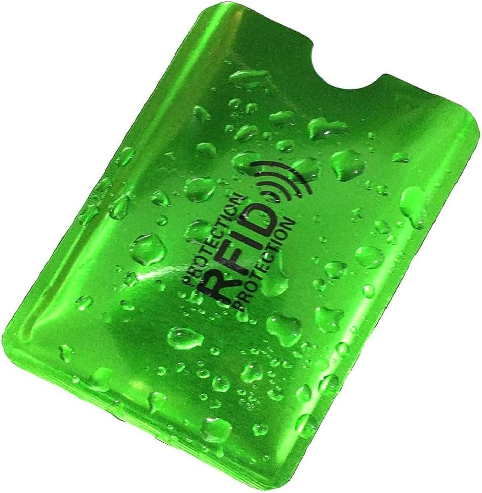 14Pcs RFID Blocking Sleeves, 10Pcs Credit Card Protector and 4Pcs Passport Sleeve for Cards Passport Identity Theft Protection (Classic) image number 1