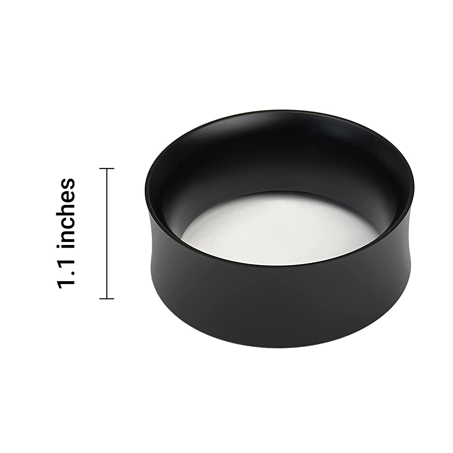 Miicoffee 58Mm Magnetic Dosing Funnel - Espresso Coffee Dosing Ring - Anodized Aluminum with 8 Magnetized Steel Compatible with 58Mm Portafilter (Tall) image number 2