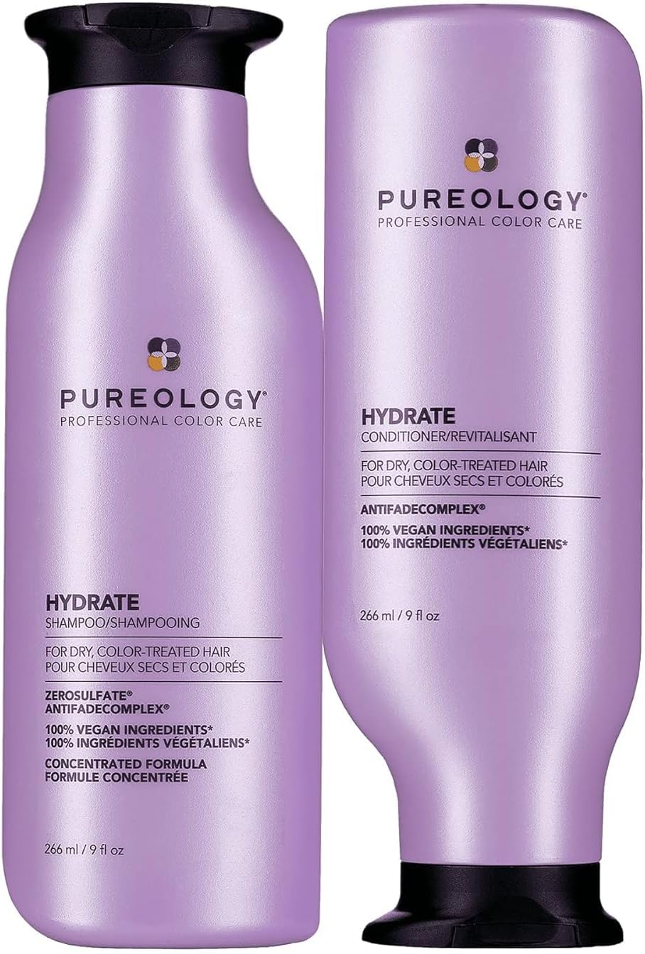 Pureology Hydrate Moisturising Shampoo & Conditioner Duo | 2 X 266Ml image number 4