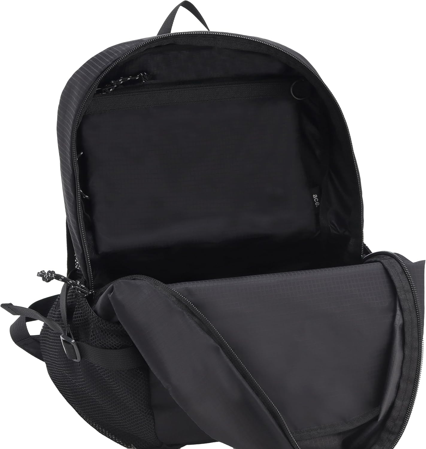 Ace Tokyo No. 32341 Backpack, 6.1 Gal (23 L), Packable, Pocketable, Foldable, Compact, Packable - Black image number 5