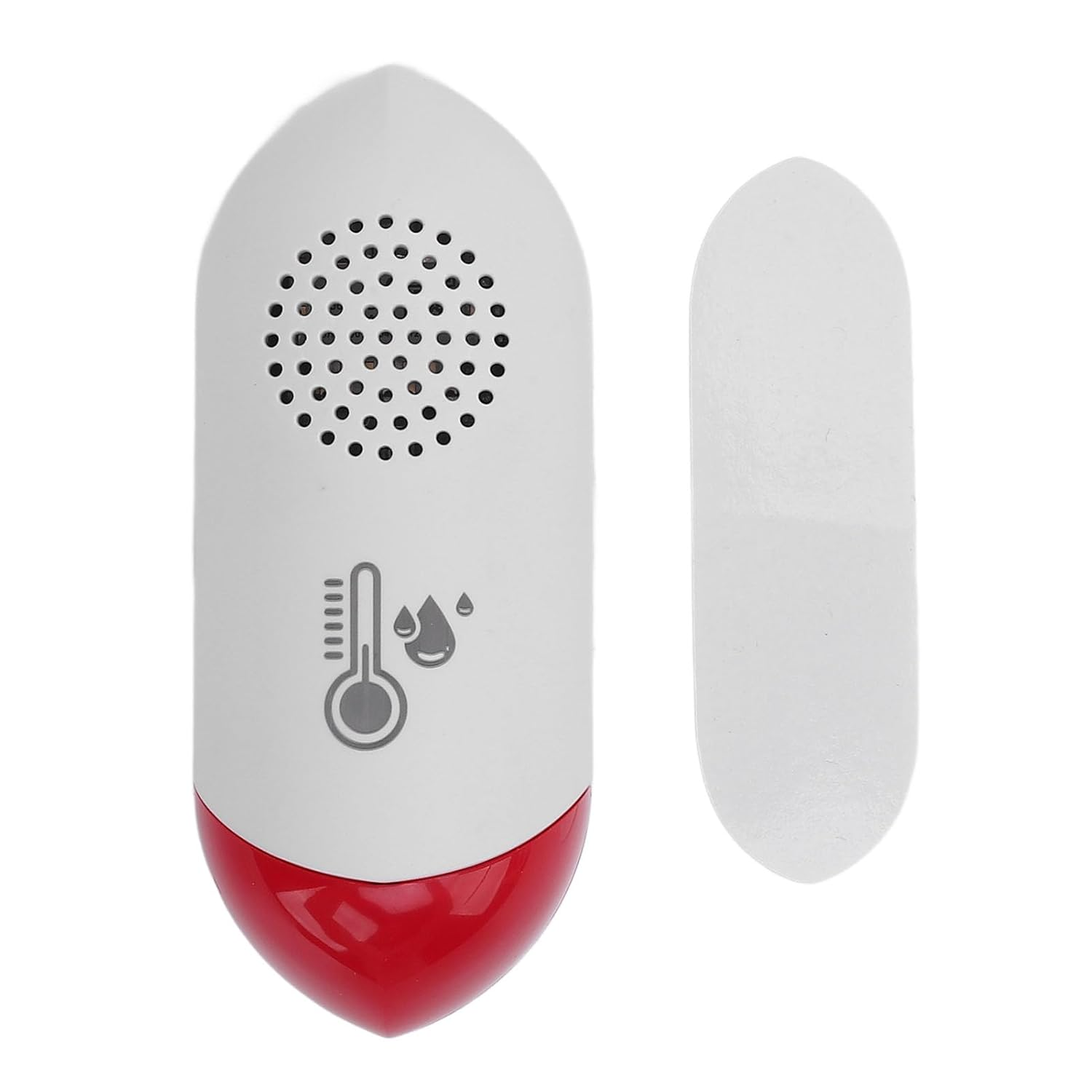 Indoor Wireless Thermometer Hygrometer Smart Temperature Humidity Sensor Thermometer Humidity with Sound Light Alert for Home Room image number 5