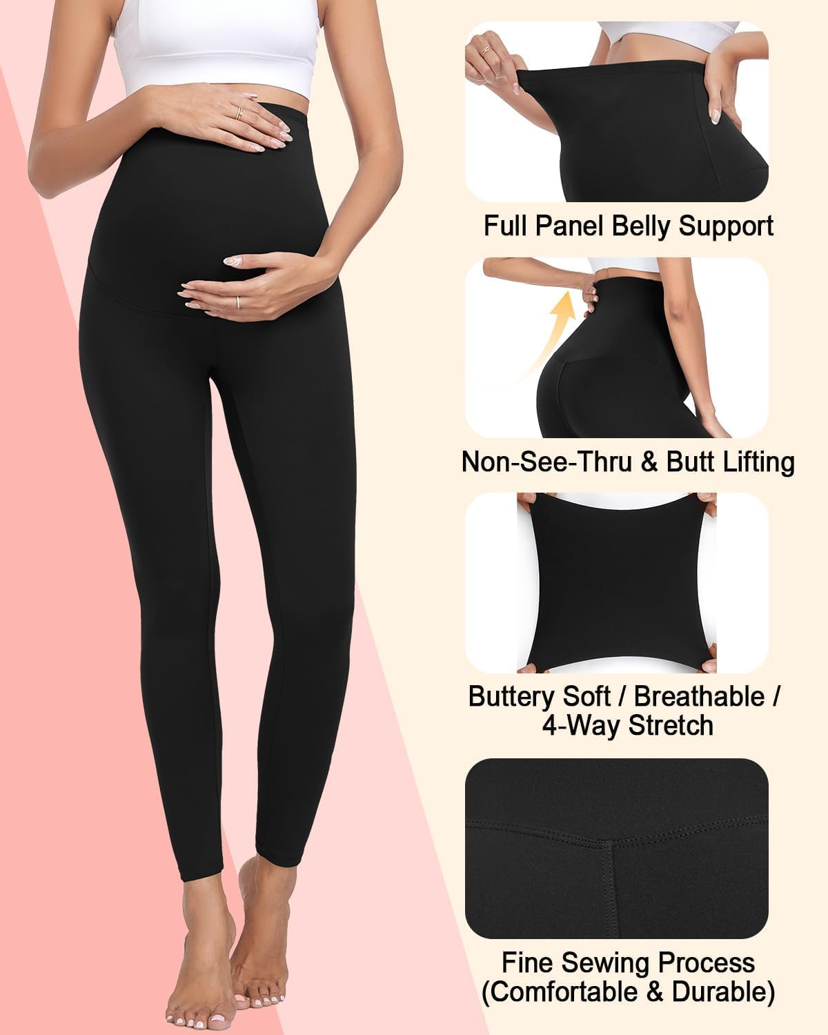 Fuelmefoot Women'S Short Sports Trousers, High Waist Yoga Sports Shorts Leggings for Summer Leggings Cycling Shorts Fitness Hot Pants Gym Bike image number 6