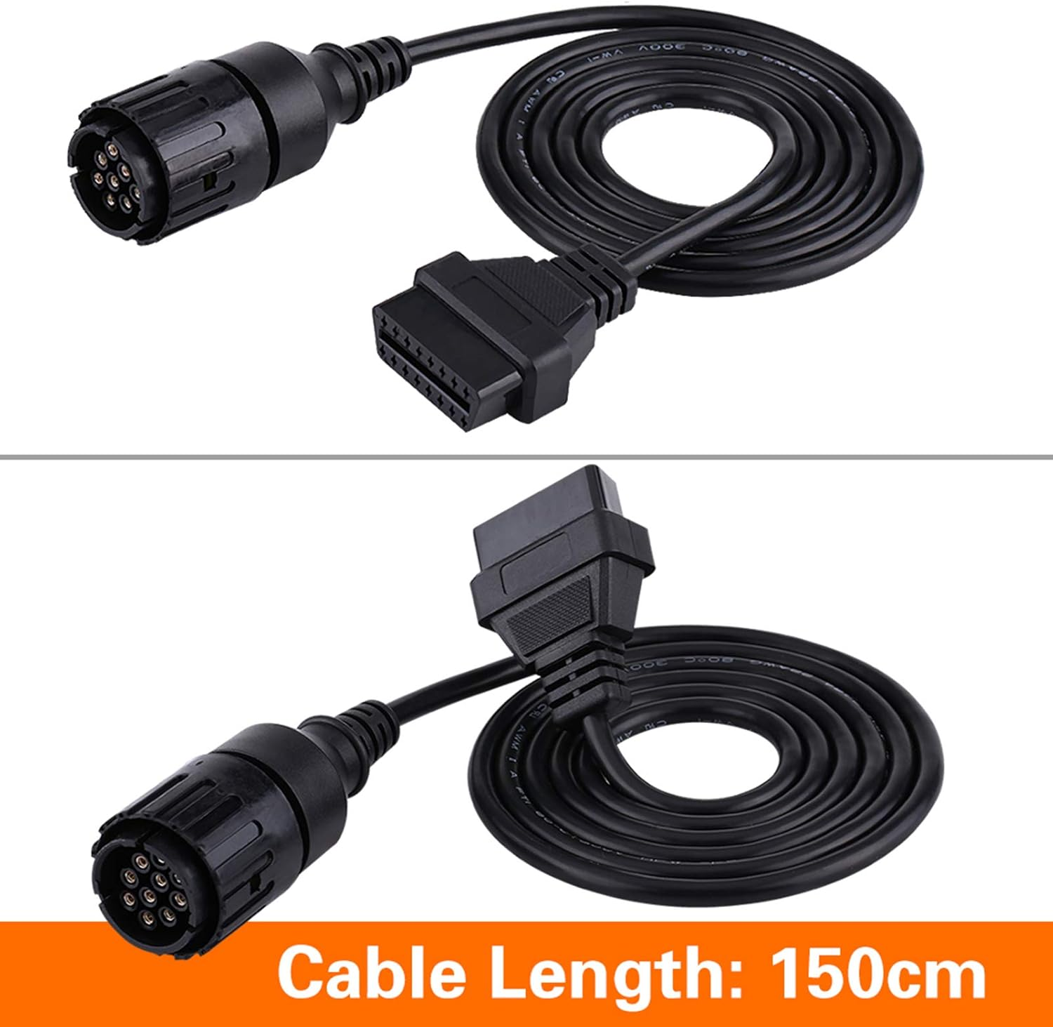 Diagnostic Cable 10 Pin to 16 Pin Adapter for Motorcycle - Scanner Tool image number 3