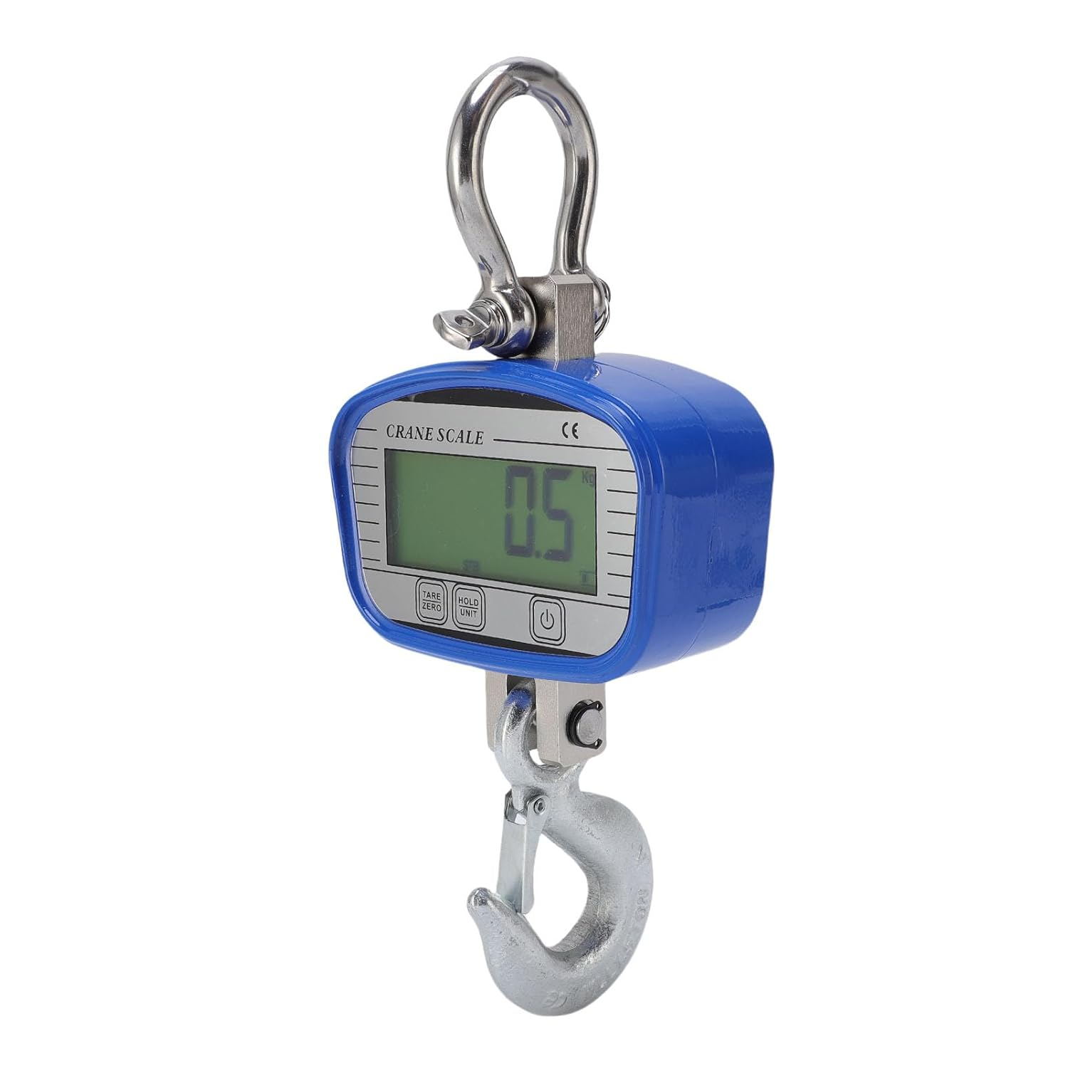 Digital Crane Scale, 1500Kg 3300Lb LCD Backlit Industrial Hanging Scale with Remote Control, High Precise Heavy Duty Weight Scale for Farm, Deer, Livestock, Big Hoist image number 1