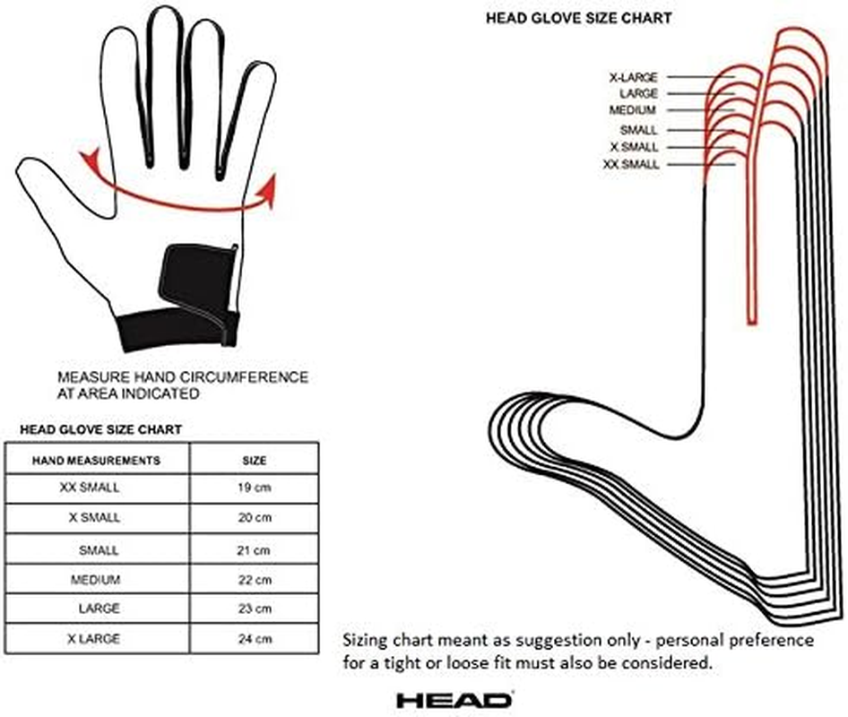 HEAD Airflow Tour Racquetball Glove image number 2