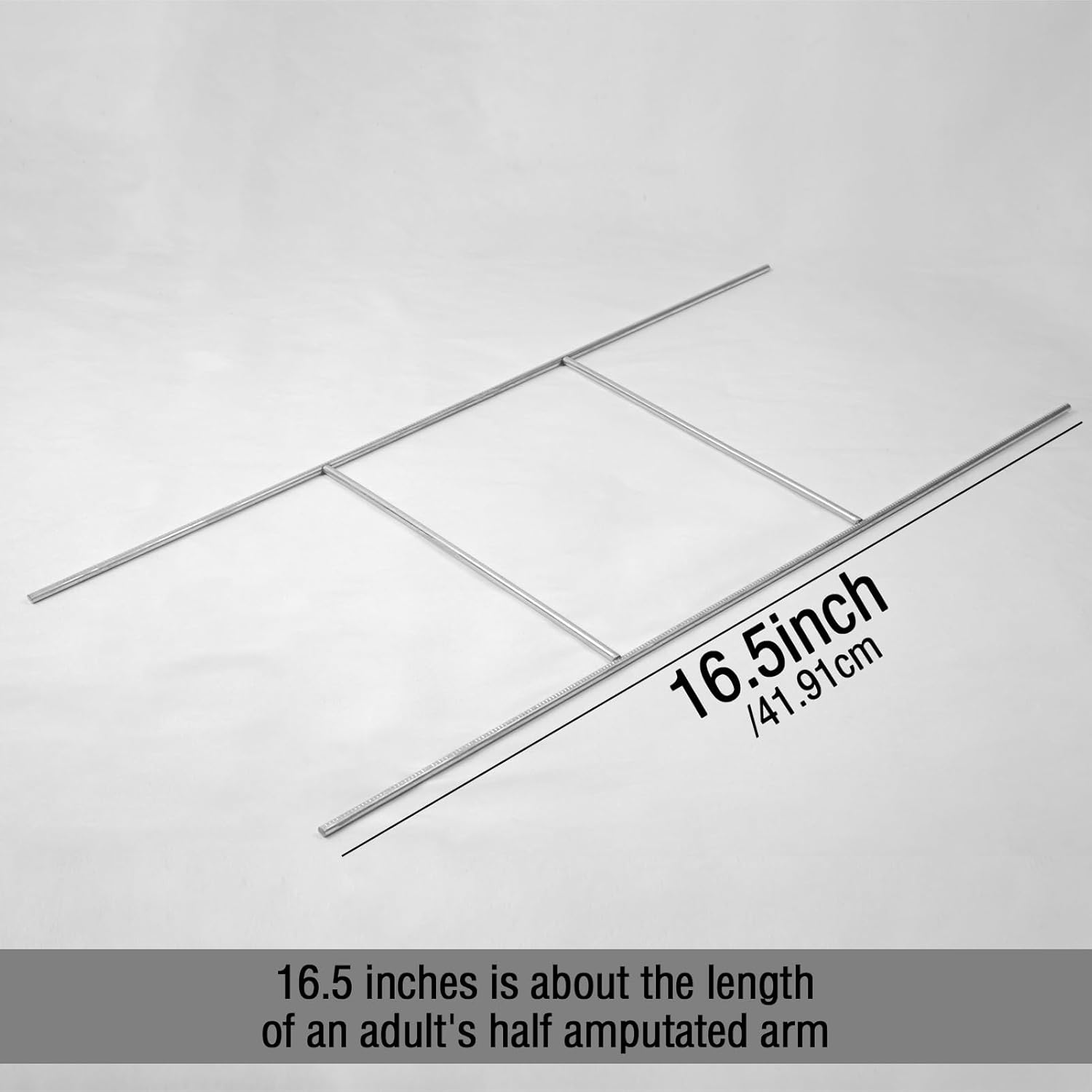 25 Pack Yard Sign Stakes Metal，Yard Stakes for Signs 16.5X7 Inches, Signs Yard Stake for Real Estate Sale Signs,Custom Outdoor Sign image number 4