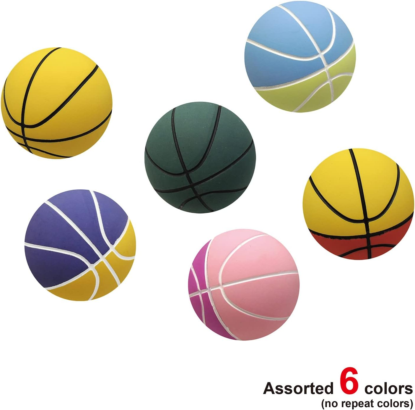 [10Pcs Pack, Random Color] Kenisy down Ball | Australian Handball | Kid Bouncy Balls 60Mm Mixed Color Party Game Bag Filler for Children | down Ball Set image number 5