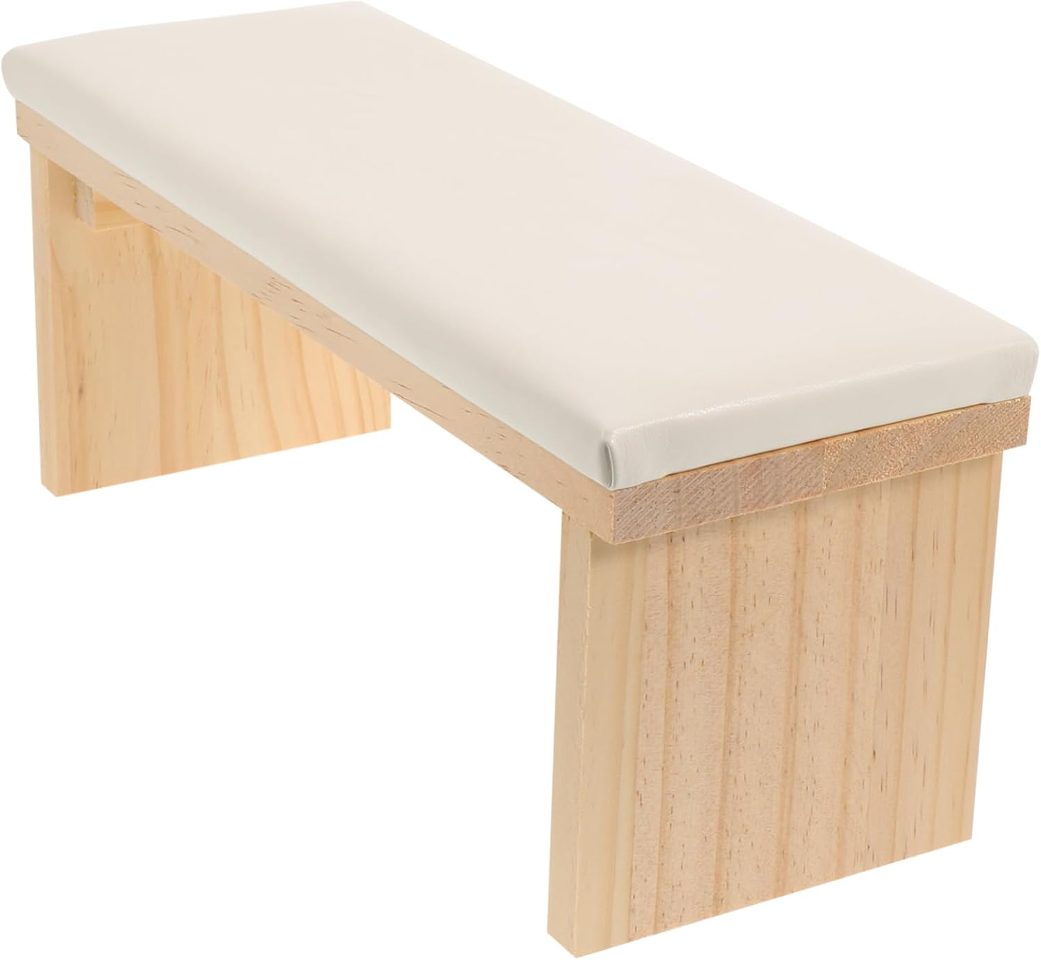 WOONEKY Hand Pillow Cushion for Nail Art Ergonomic Design Nail Arm Rest White Hand Support for Manicure Sessions image number 2