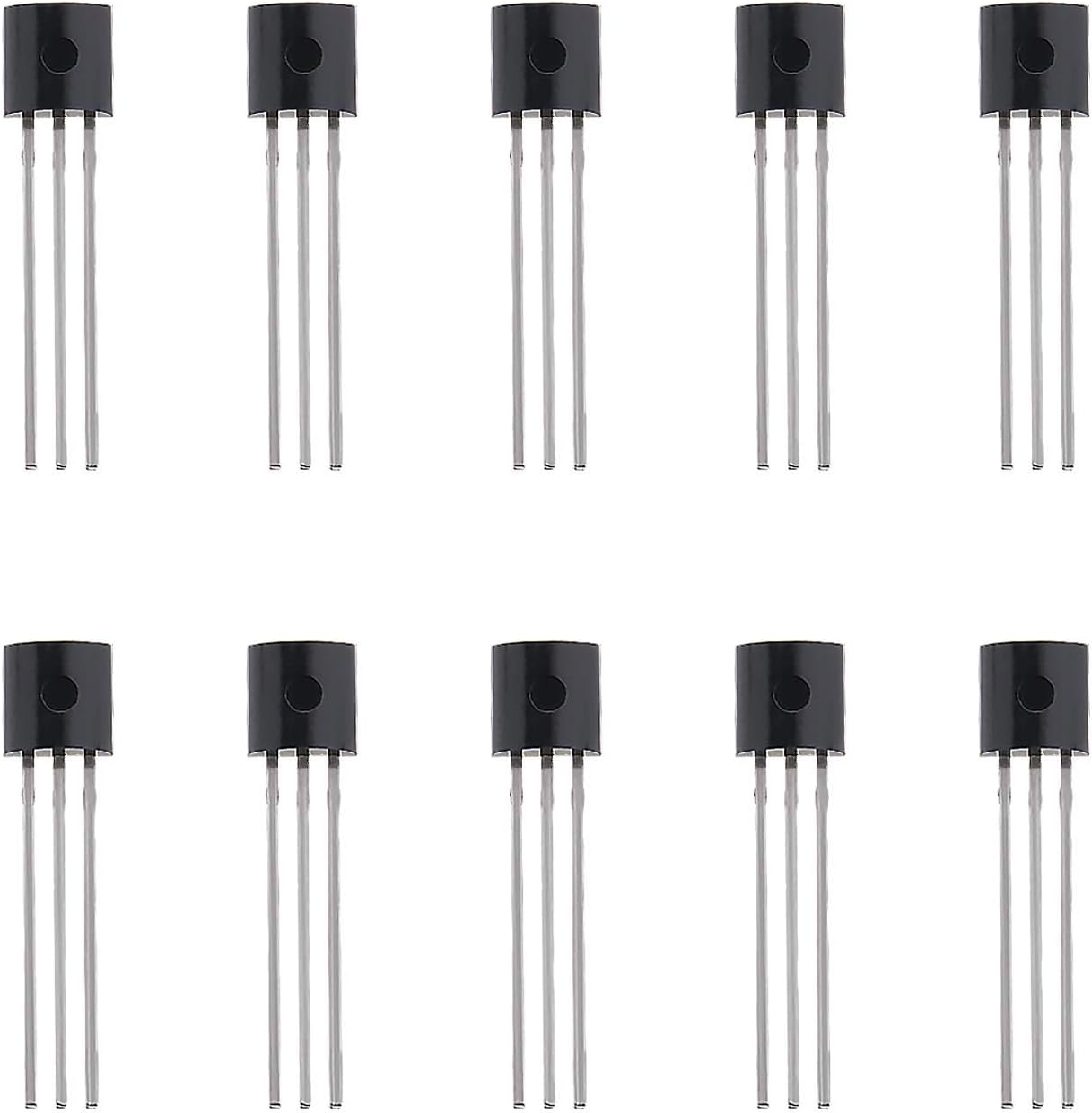SING F LTD MCP1700-3302E/TO-92 LDO Linear Voltage Regulator 3-Terminals 250Ma Fixed Output Voltage Nom. 3.3V through Hole Pack of 10 image number 5
