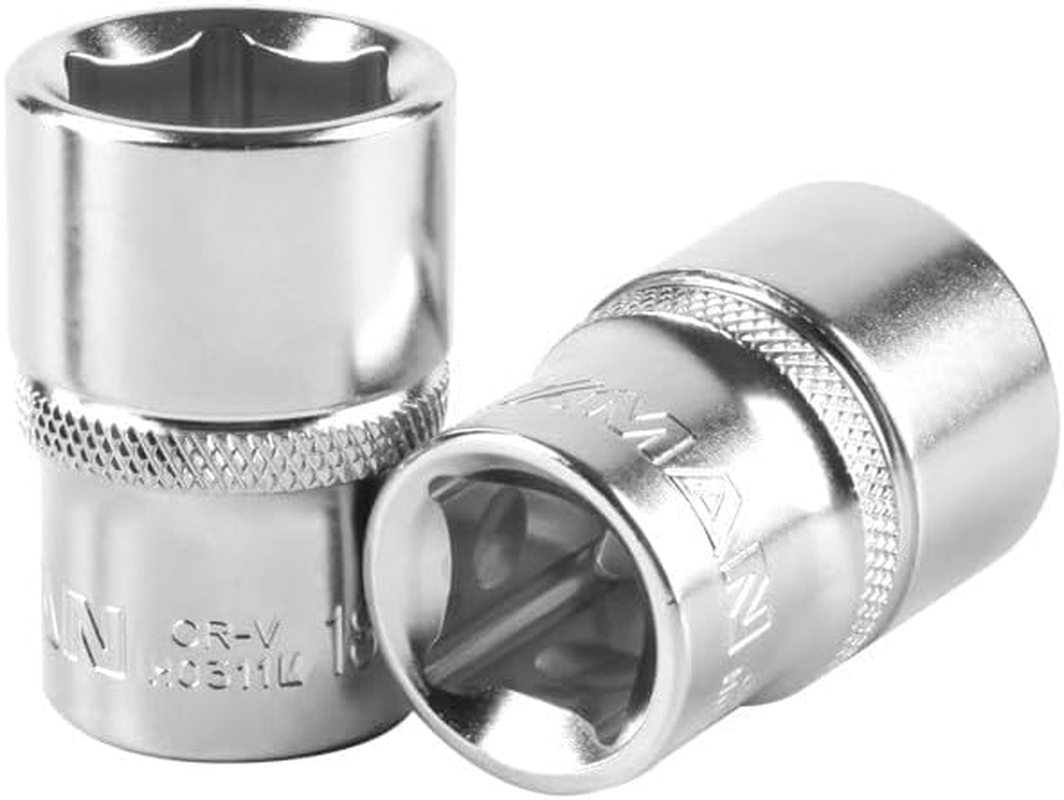 Fixman 1/2-Inch Drive 6 Point Socket, 32 Mm X 41.8 Mm Size