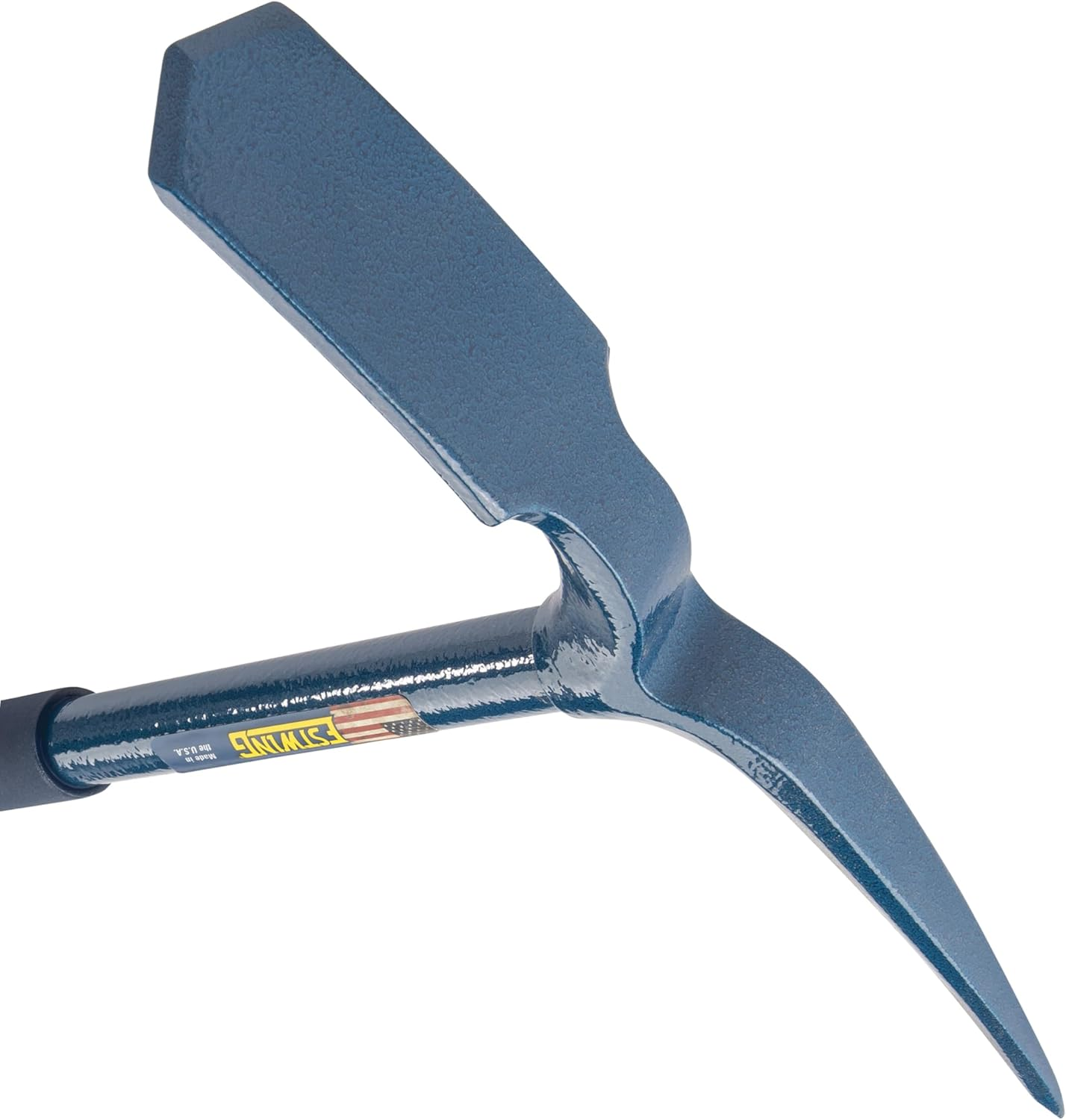 ESTWING Geo/Paleo Rock Pick - 25" Geologist Tool with All Steel Construction & Vinyl Cushion Grip - GP100, Blue image number 4