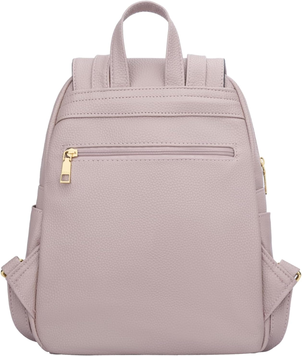 KKXIU Quilted Trendy Leather Backpack Purse for Women Teen Girls Ladies Shoulder Travel Daypacks Bags image number 1