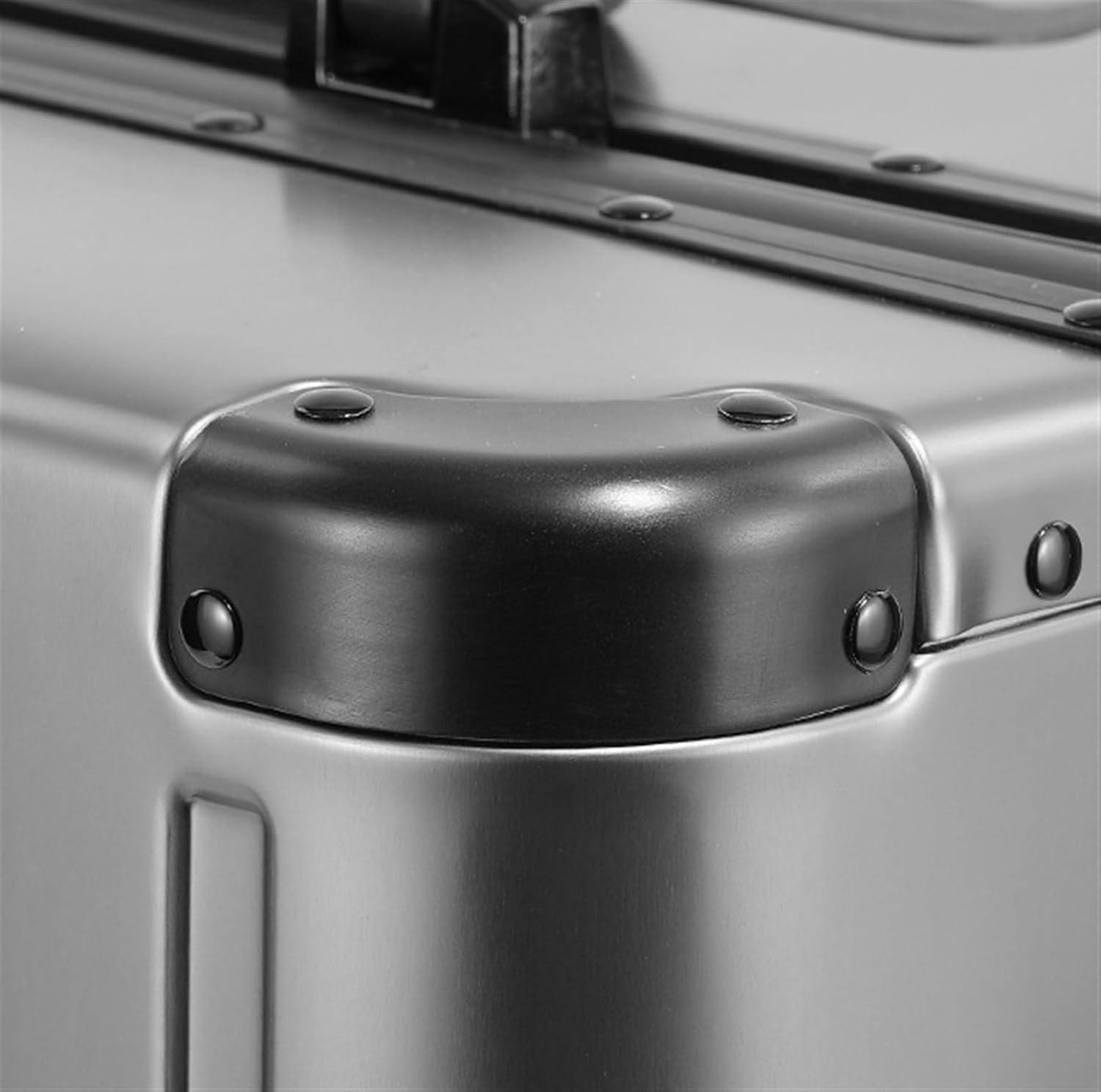 BIRJXVTO Carry-On Suitcase Luggage Luggage Suitcase Alloy Trolley Case Metal Suitcase Silent Universal Wheel Luggage Carry-On Suitcases Carry on Luggages image number 5