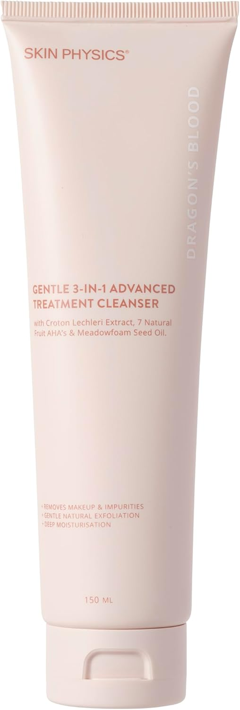 Skin Physics Dragon&rsquo;S Blood 3-In-1 Foaming Facial Cleanser &ndash; Daily Oil Cleanser, Makeup Remover & Gentle Exfoliating Face Wash with Hone、Aloe Vera & AHA Fruit Extracts &ndash; 150Ml image number 2