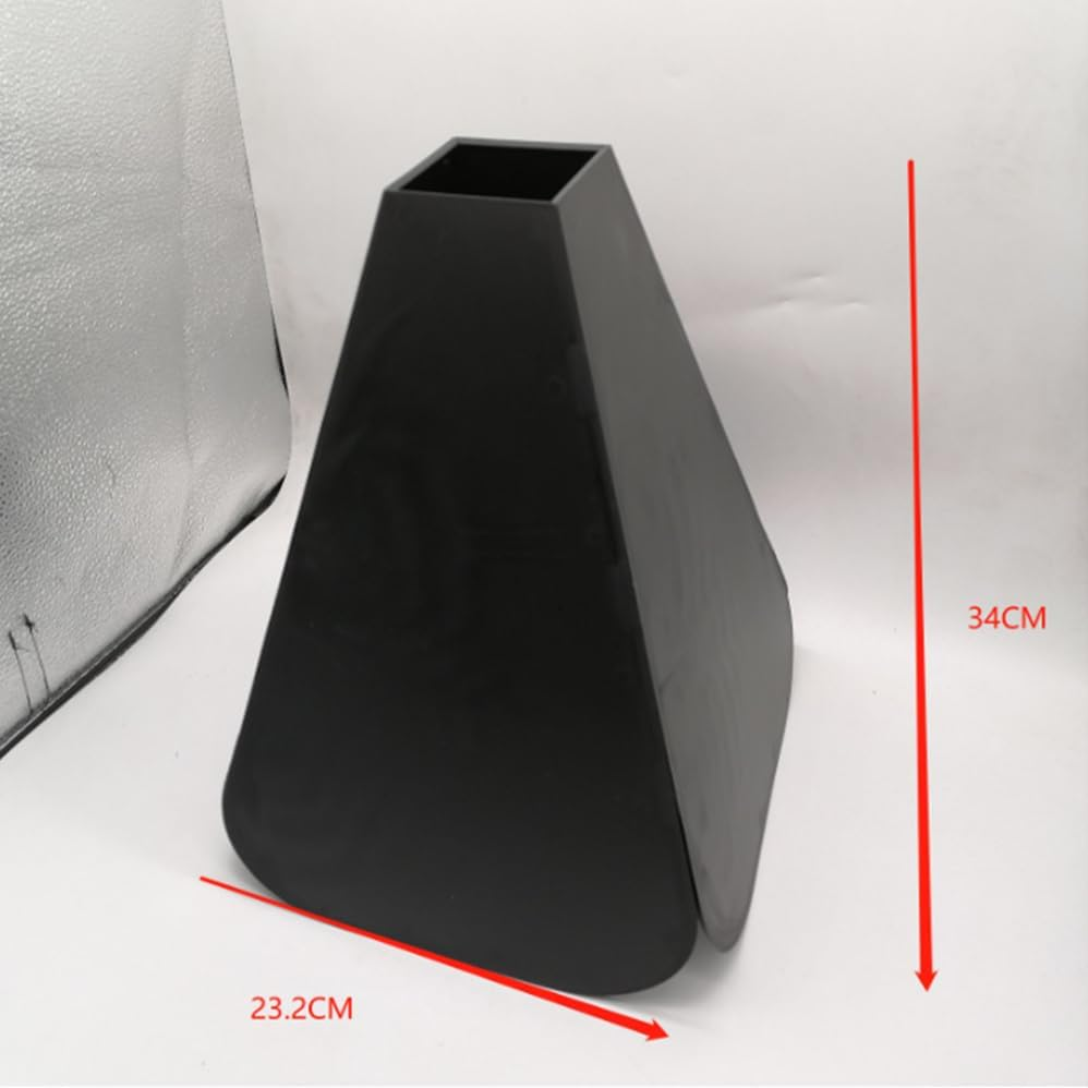 Upgraded Squirrel Baffle with Dual Defense, Squirrel Proof for Bird Feeder Pole Outside, Bird Food House Guard for Shepherd Hook,Reusable Smooth Surface Adjustable Sturdy outside Pole image number 3