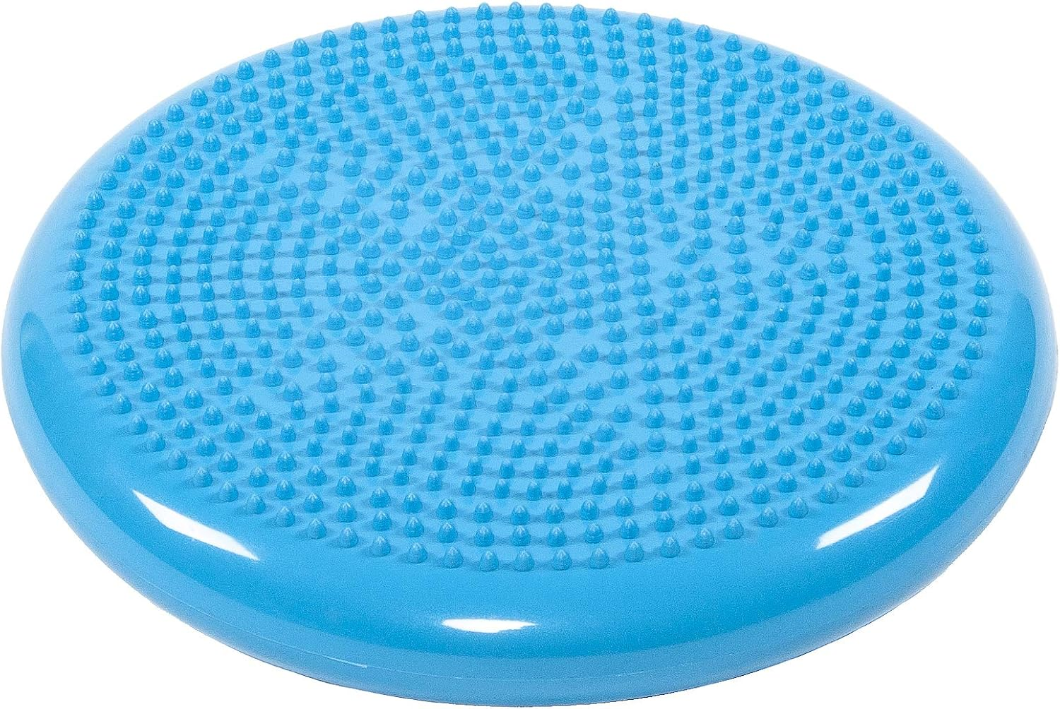 Signature Fitness Inflated Balance Disc Wobble Cushion Stability Core Trainer for Home or Office Desk Chair Kids Classroom Sensory Wiggle Seat, Pump Included, Multiple Colors image number 1