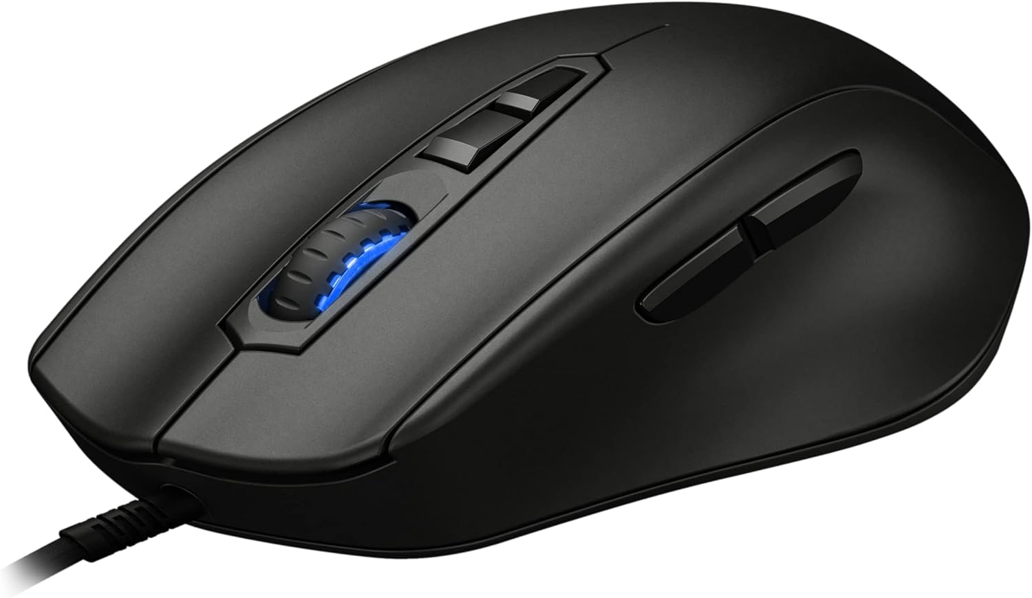 MIONIX Naos Pro 1900DPI Optical Sensor Gaming Mouse, 1.8M Cable, Black (NAOS-PRO), One Size image number 4