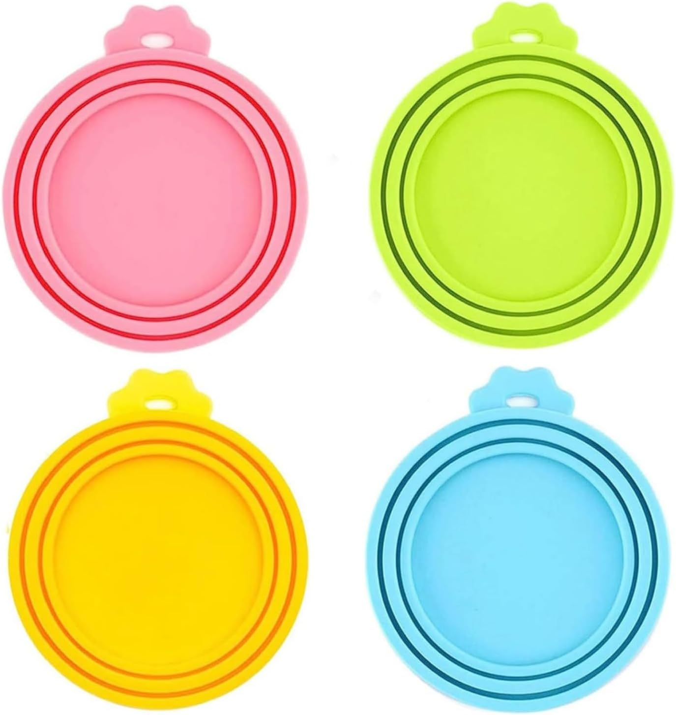4Pack Pet Can Covers,Dog Cat Food Can Lids,Universal BPA Free,Silicone Pet Food Can Lids Covers,Fits Most Standard Size Dog and Cat Can Tops for Pet Food Storage image number 4