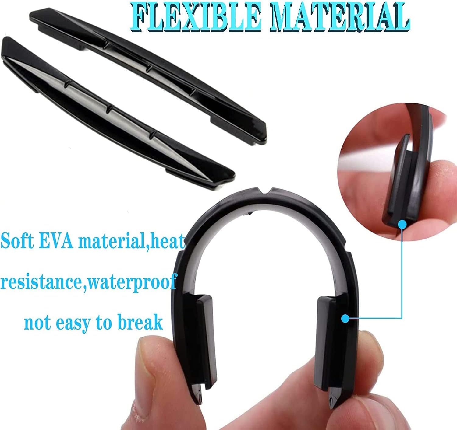 YUENTOEN 4PCS Car Door Edge Protector, Auto Door Side Edge Protector for Car, Sedans, Truck, SUV image number 5