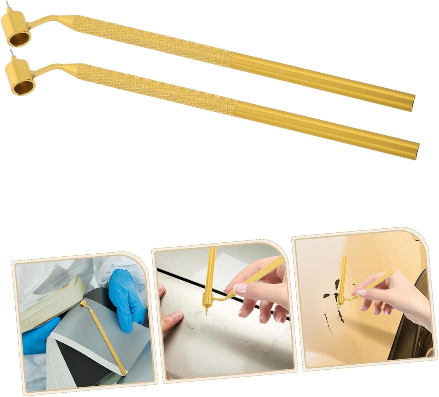 2Pcs Automotive Paint Tool Fine Tip Paint Pen for Vehicle Scratch and Chip Repair Easy to Use Car Applicator for Precise Elegant Design image number 4