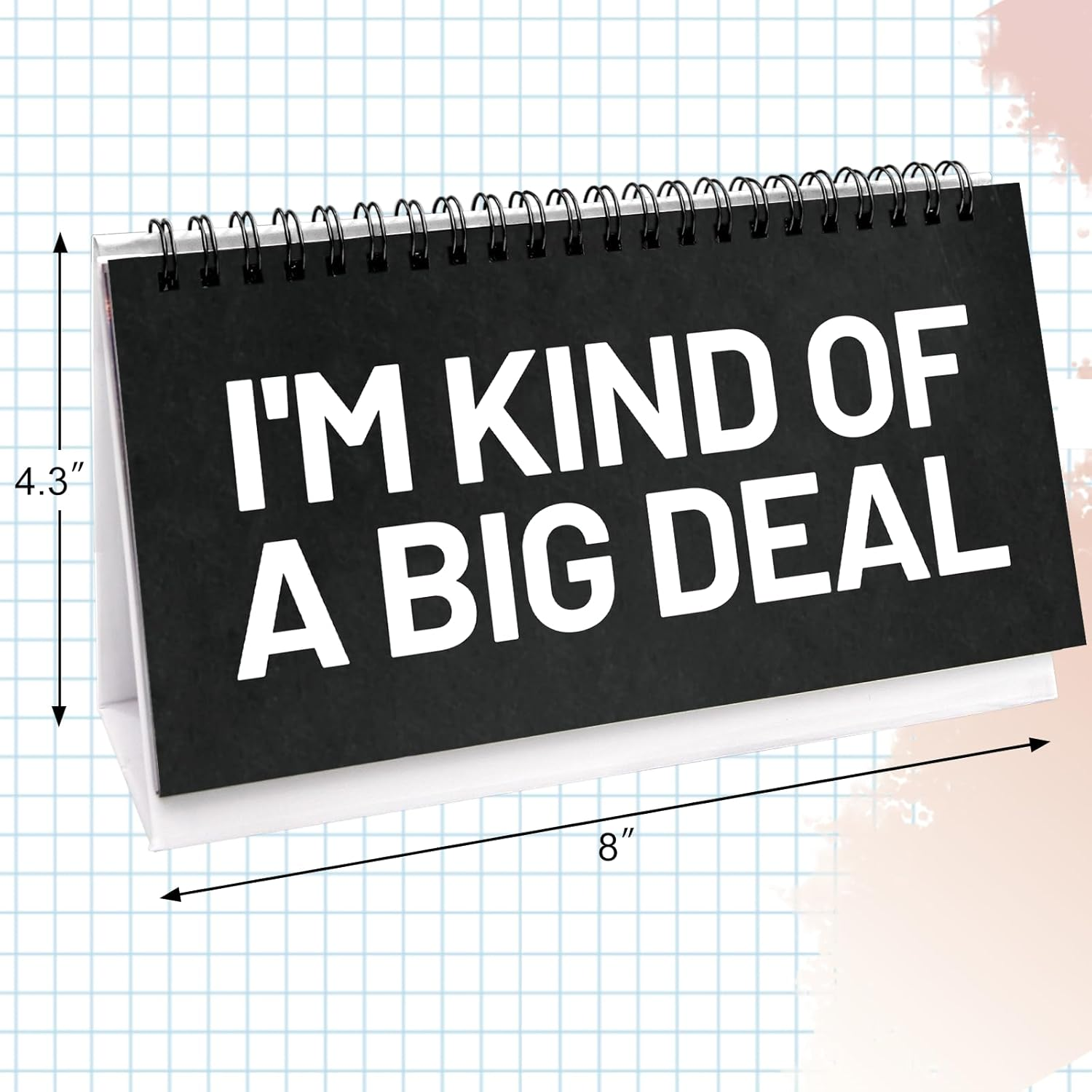 Fancy Land Funny Desk Signs 30 Flip Snarky Messages Desktop Work Accessories Favor for Coworker Colleague Gag Gift Supplies image number 3