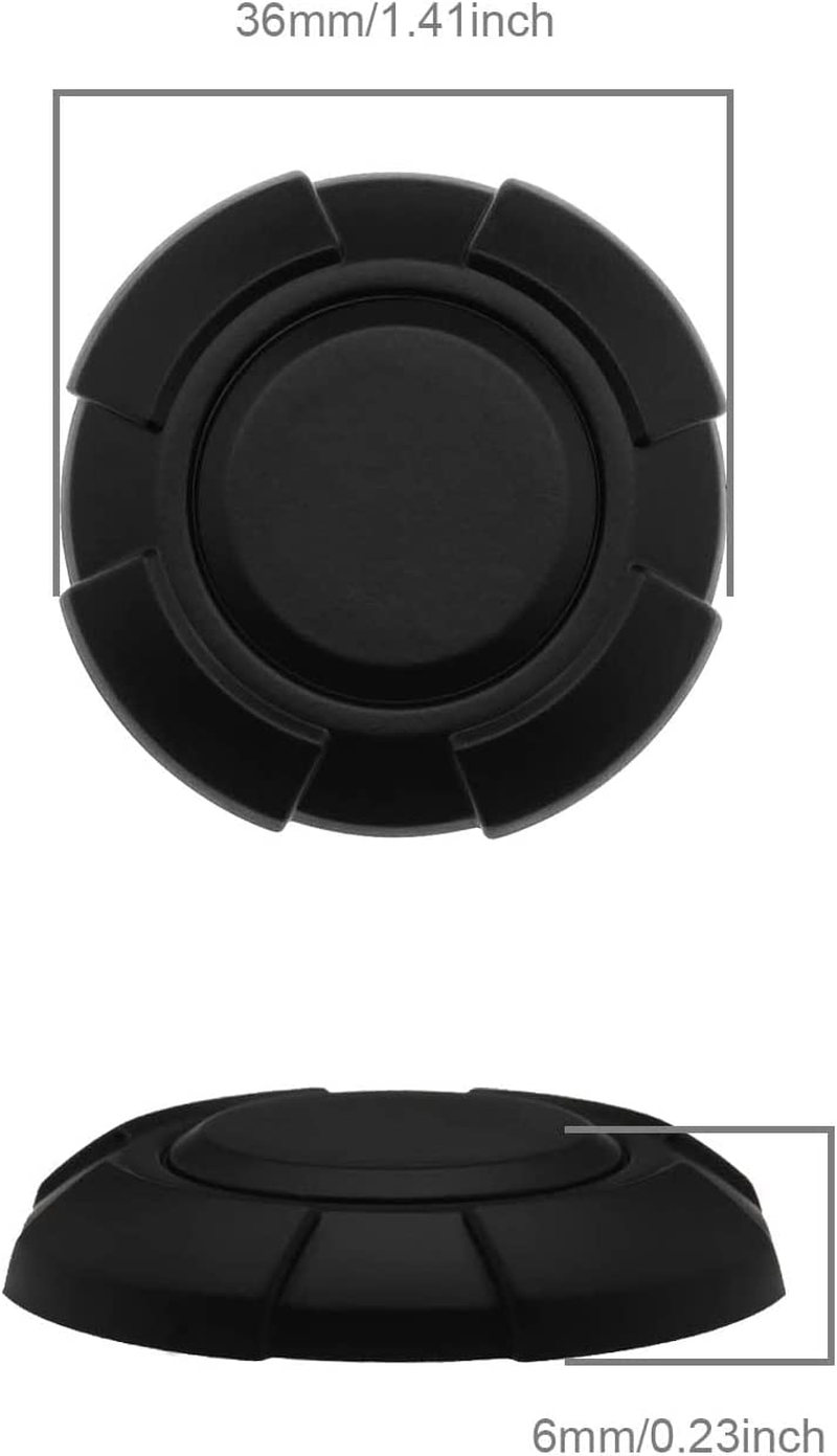 SING F LTD 2PCS Car Door Lock Trim Cover Dust-Proof Anti-Rust Keyhole Decoration Cap Compatible with Jimny JB64 JB74 Auto Replacement Accessories Black image number 4