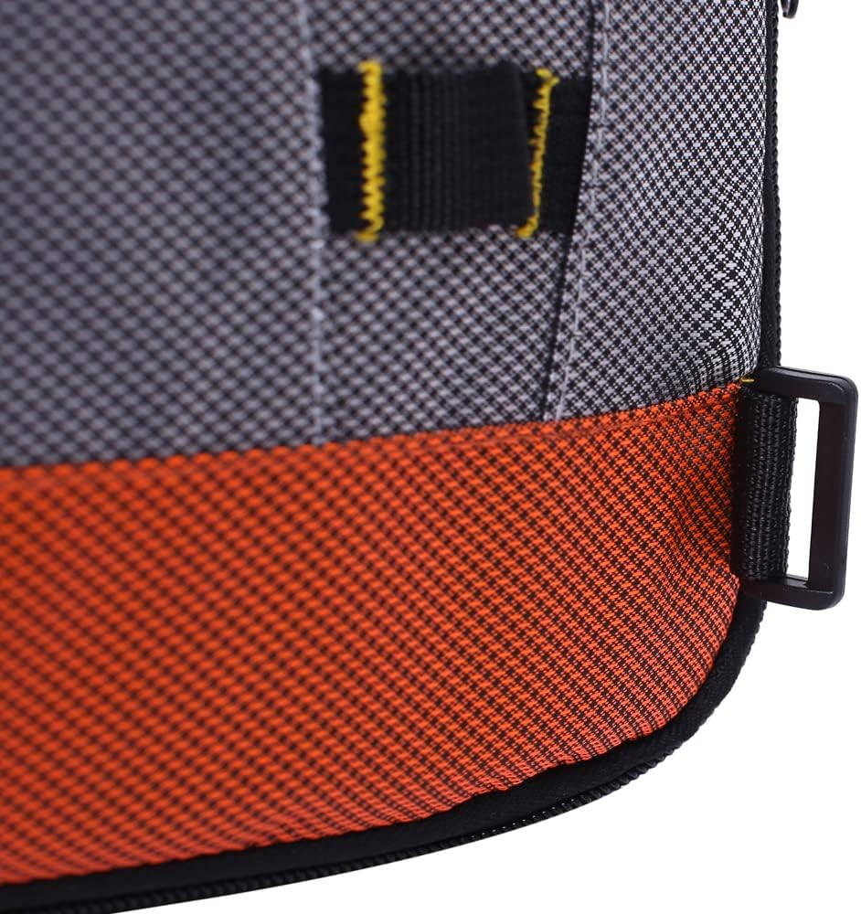 Raprance Fishing Lure Bag Baits Tackle Binder Organizer Storage Plastic Bag（Orange） image number 1