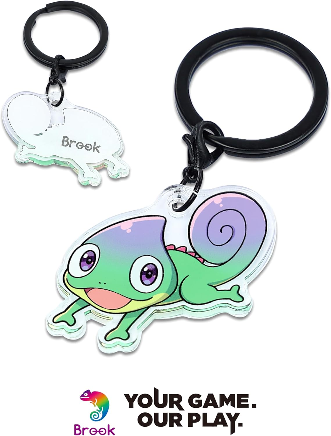 Brook Pocket Auto Catch Carry with Keychain - Dual Accounts Portable Version of Catch Pocket Monsters, Catcher - Pika Yellow image number 3